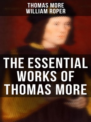 cover image of The Essential Works of  Thomas More